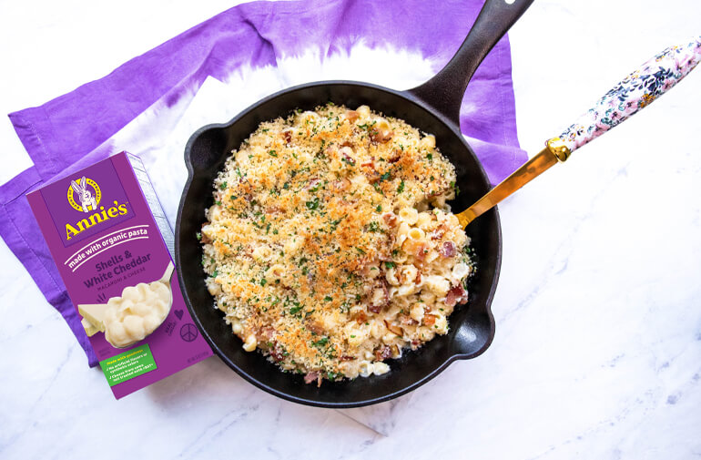 Baked Bacon Mac & Cheese | Annie‘s