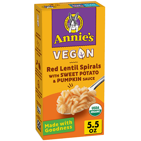 Vegan Red Lentil Spirals with Sweet Potato & Pumpkin | Annie's