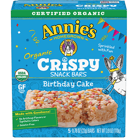 Annie’s Birthday Cake Crispy | Annie’s Homegrown