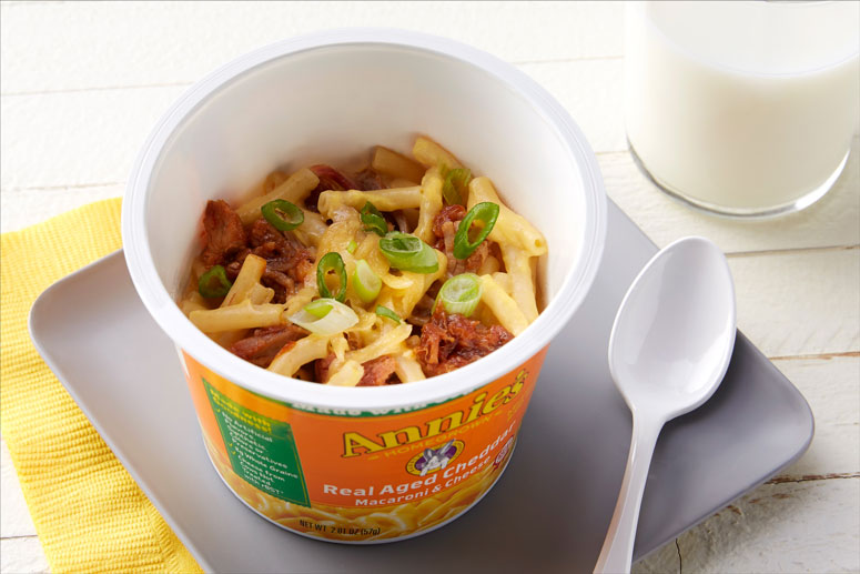 Barbecue Pork Macaroni & Cheese Cup | Annie‘s