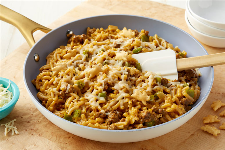Philly Cheesesteak Mac &amp; Cheese | Annie‘s