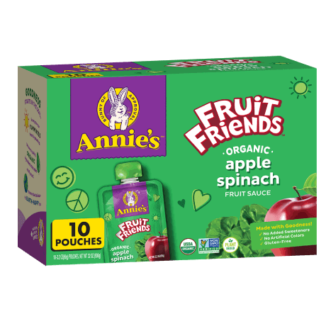 Annie's US | Fruit Friends Apple-Banana Sauce Pouch | Annie's
